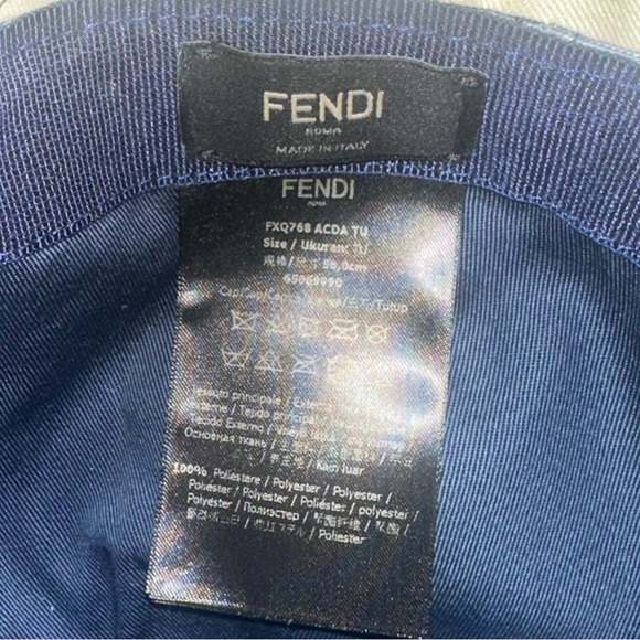 Fendi Motif Cap - Picture 3 of 3
